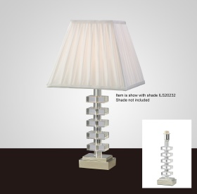 Dusit Crystal Table Lamps Diyas Base Only Lamps